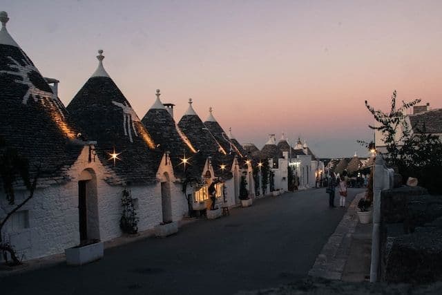 Trulli at the nigth